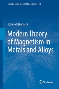 Abbildung von: Modern Theory of Magnetism in Metals and Alloys - Springer