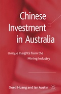 Cover: Chinese Investment in Australia - Palgrave Macmillan