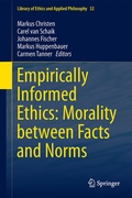 Cover: Empirically Informed Ethics: Morality between Facts and Norms - Springer