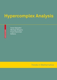 Abbildung von: Hypercomplex Analysis - Birkhäuser