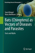 Cover: Bats (Chiroptera) as Vectors of Diseases and Parasites - Springer