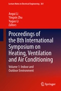 Cover: Proceedings of the 8th International Symposium on Heating, Ventilation and Air Conditioning - Springer