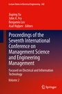 Cover: Proceedings of the Seventh International Conference on Management Science and Engineering Management - Springer