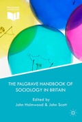 Cover: The Palgrave Handbook of Sociology in Britain - Palgrave Macmillan