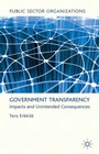 Cover: Government Transparency - Palgrave Macmillan