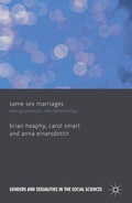 Cover: Same Sex Marriages - Palgrave Macmillan