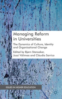 Enlarge image Cover: Managing Reform in Universities - Palgrave Macmillan