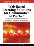 Cover: Web-based Learning Solutions for Communities of Practice - Information Science Reference