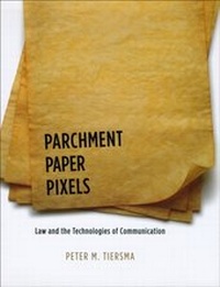 Enlarge image Cover: Parchment, Paper, Pixels - University of Chicago Press
