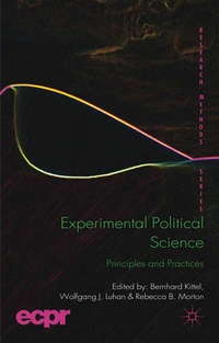 Enlarge image Cover: Experimental Political Science - Palgrave Macmillan