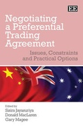 Cover: Negotiating a Preferential Trading Agreement - Edward Elgar Publishing