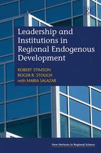 Enlarge image Cover: Leadership and Institutions in Regional Endogenous Development - Edward Elgar Publishing
