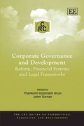Cover: Corporate Governance and Development - Edward Elgar Publishing
