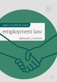 Enlarge image Cover: Employment Law - Palgrave Macmillan