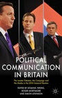 Cover: Political Communication in Britain - Palgrave Macmillan