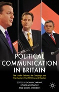 Cover: Political Communication in Britain - Palgrave Macmillan