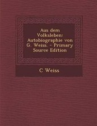 Enlarge image Cover: Aus Dem Volksleben - Nabu Press