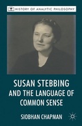 Cover: Susan Stebbing and the Language of Common Sense - Palgrave Macmillan