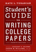 Cover: Student's Guide to Writing College Papers - University of Chicago Press