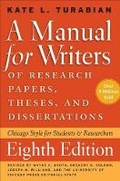 Cover: A Manual for Writers of Research Papers, Theses, and Dissertations - University of Chicago Press