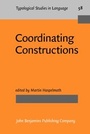 Cover: Coordinating Constructions - John Benjamins Publishing Co