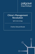 Cover: China's Management Revolution - Palgrave Macmillan
