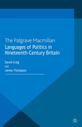 Cover: Languages of Politics in Nineteenth-Century Britain - Palgrave Macmillan