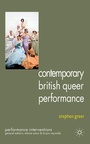Cover: Contemporary British Queer Performance - Palgrave Macmillan
