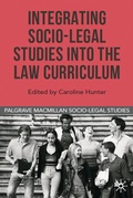 Cover: Integrating Socio-Legal Studies into the Law Curriculum - Palgrave Macmillan