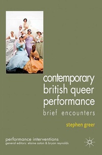 Enlarge image Cover: Contemporary British Queer Performance - Palgrave Macmillan