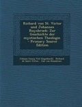 Cover: Richard Von St. Victor Und Johannes Ruysbroek - Nabu Press