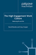 Cover: The High Engagement Work Culture - Palgrave Macmillan