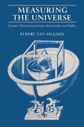 Cover: Measuring the Universe - University of Chicago Press