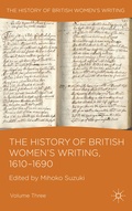 Cover: The History of British Women's Writing, 1610-1690 - Palgrave Macmillan