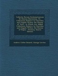Cover: Collectio Rerum Ecclesiasticarum De Dioecesi Eboracensi, Or, Collections Relative to Churches and Chapels Within the Diocese of York; to Which Are Added Collections Relative to Churches and Chapels Within the Diocese of Ripon - Primary Source Edition - Nabu Press