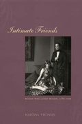 Cover: Intimate Friends - University of Chicago Press