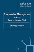 Cover: Responsible Management in Asia - Palgrave Macmillan
