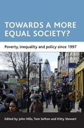 Cover: Towards a more equal society? - Policy Press