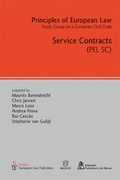 Bild: Service Contracts - Sellier European Law Publishers