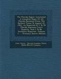 Cover: The Florida Digest Annotated - Nabu Press