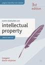 Cover: Core Statutes on Intellectual Property - Palgrave Macmillan
