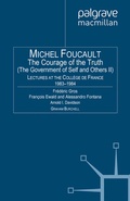 Cover: The Courage of Truth - Palgrave Macmillan