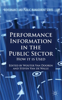 Enlarge image Cover: Performance Information in the Public Sector - Palgrave Macmillan