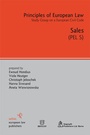 Cover: Sales - Sellier European Law Publishers
