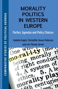 Cover: Morality Politics in Western Europe - Palgrave Macmillan