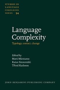 Enlarge image Cover: Language Complexity - John Benjamins Publishing Co