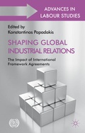 Cover: Shaping Global Industrial Relations - Palgrave Macmillan
