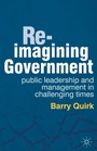 Cover: Re-imagining Government - Red Globe Press