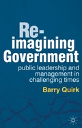 Cover: Re-imagining Government - Red Globe Press