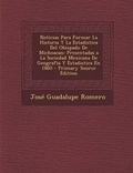 Cover: Noticias Para Formar La Historia y La Estadistica del Obispado de Michoacan - Nabu Press